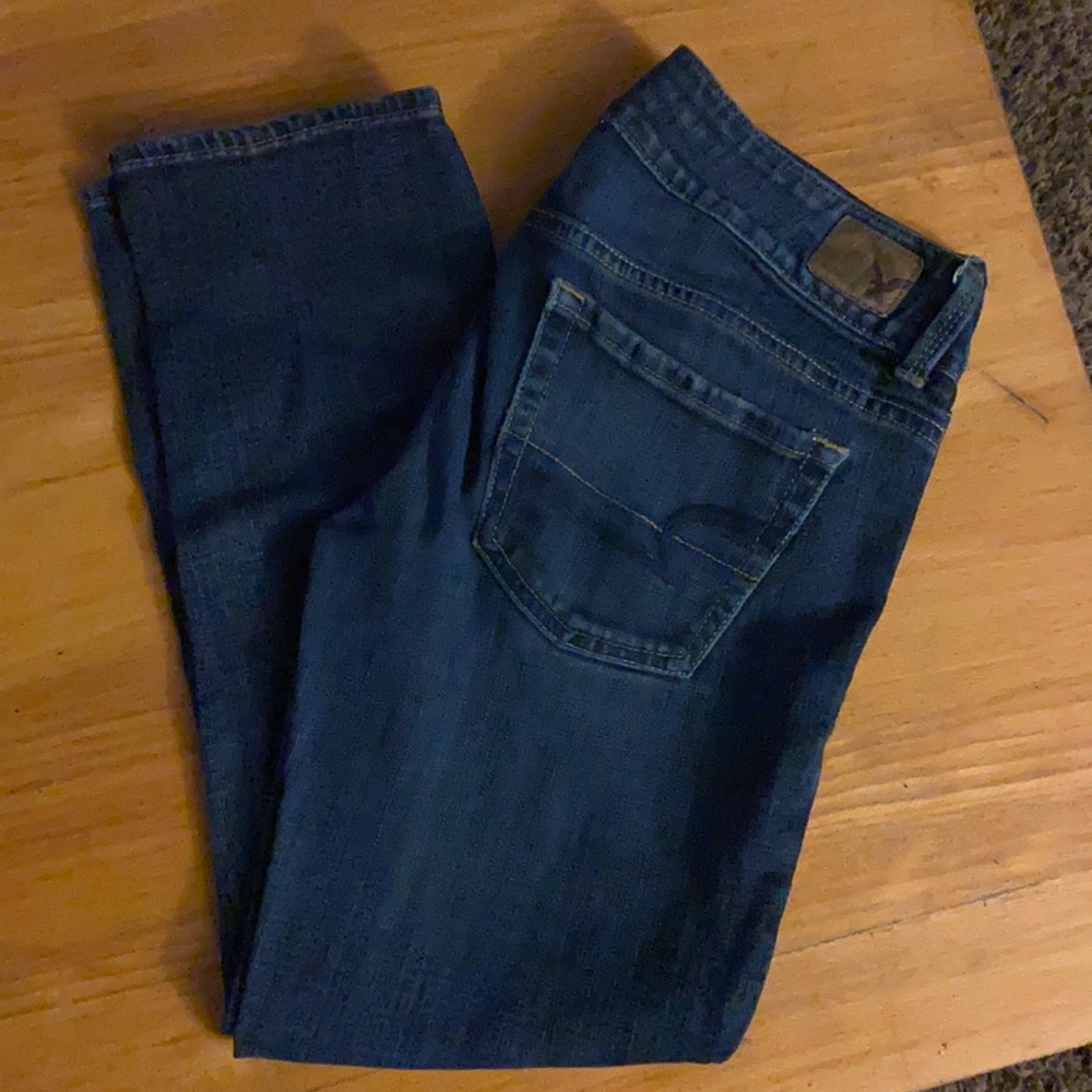 American Eagle, size 2 crop jean.